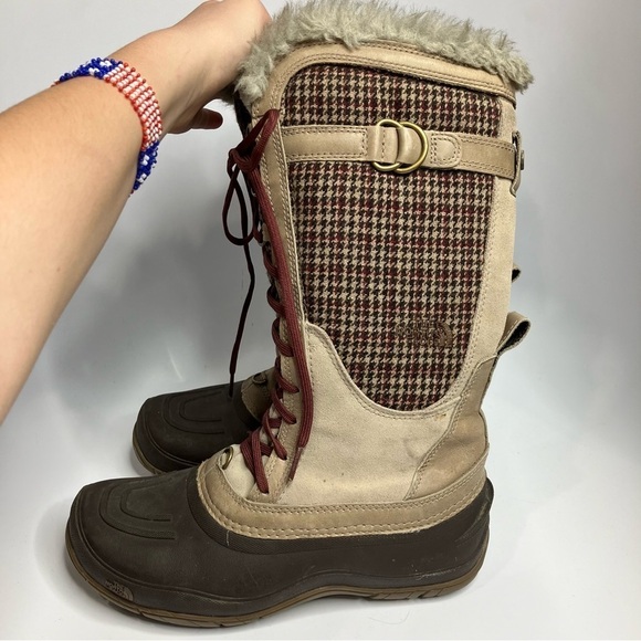 The North Face Shellista lace luxe boots size 8 - Picture 4 of 8